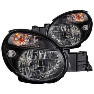 121121 Position Halogen Headlight, With bulb(s), Clear Lens, Black Interior, Crystal Series