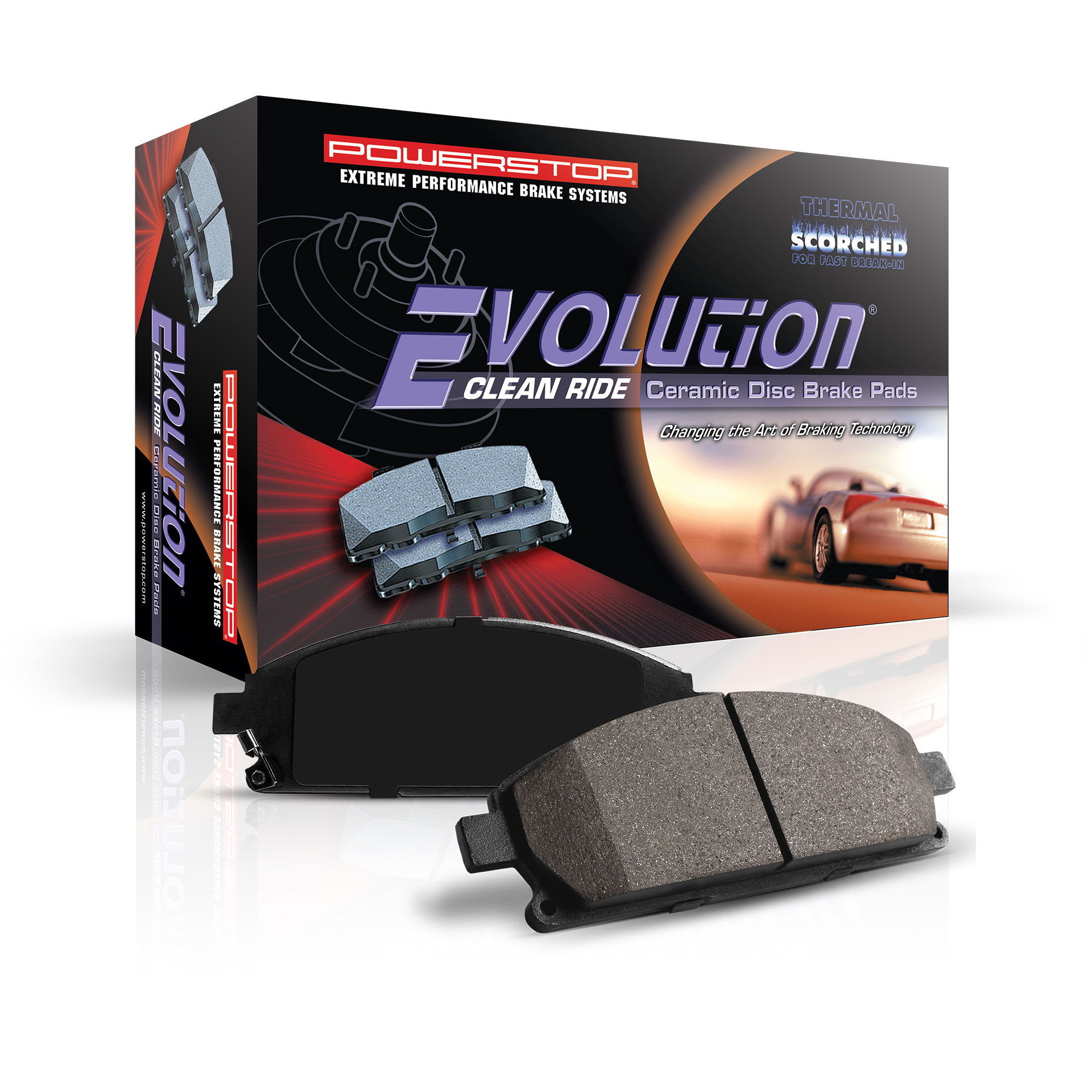 16-275 Front Z16 Evolution Ceramic Ceramic Brake Pad Set