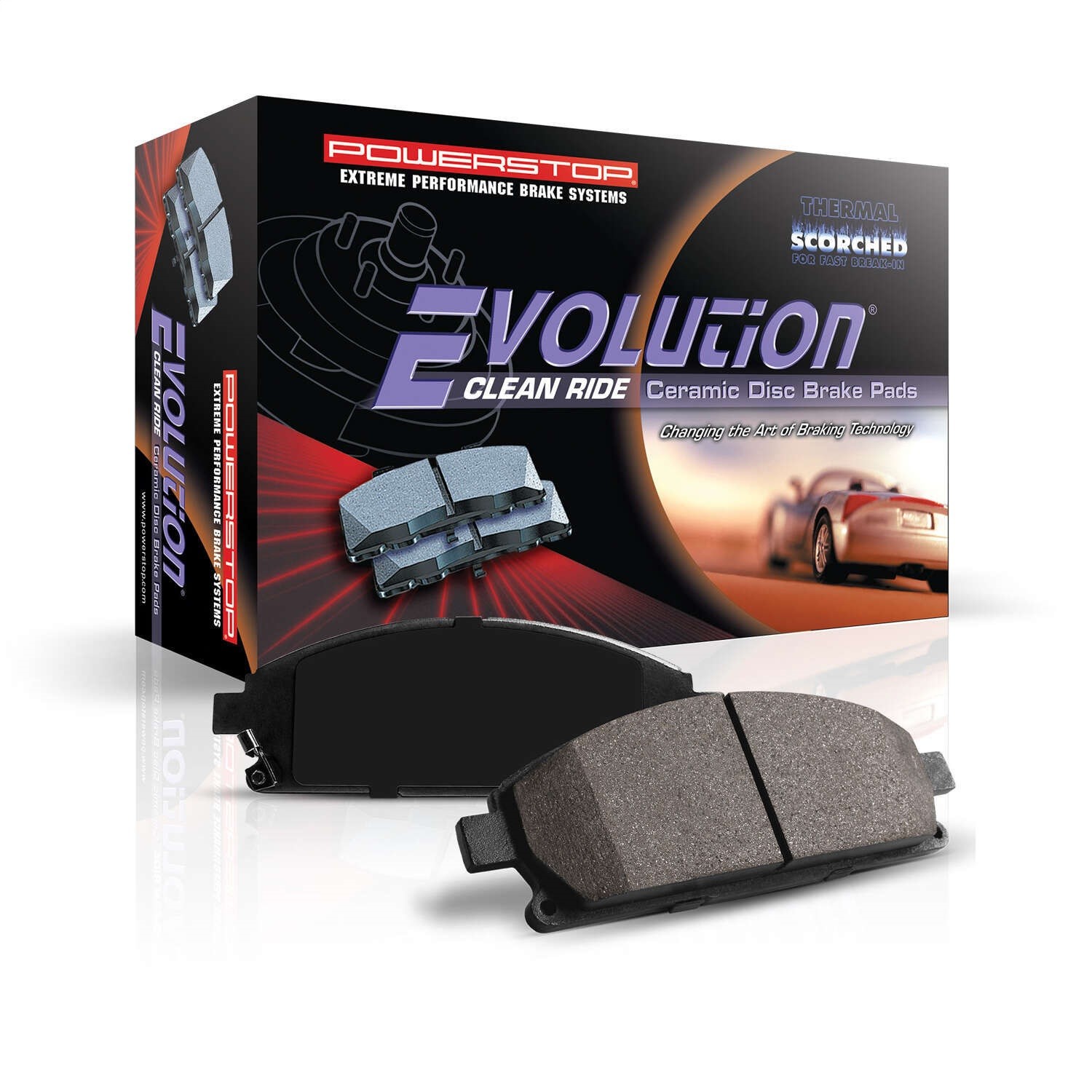 16-471 Rear Z16 Evolution Ceramic Ceramic Brake Pad Set