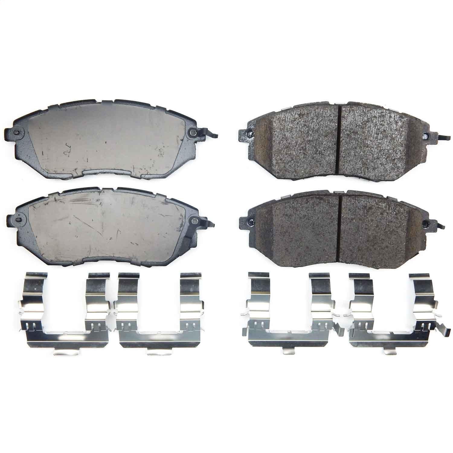 17-1078B Front Z17 Evolution Plus Ceramic Ceramic Brake Pad Set