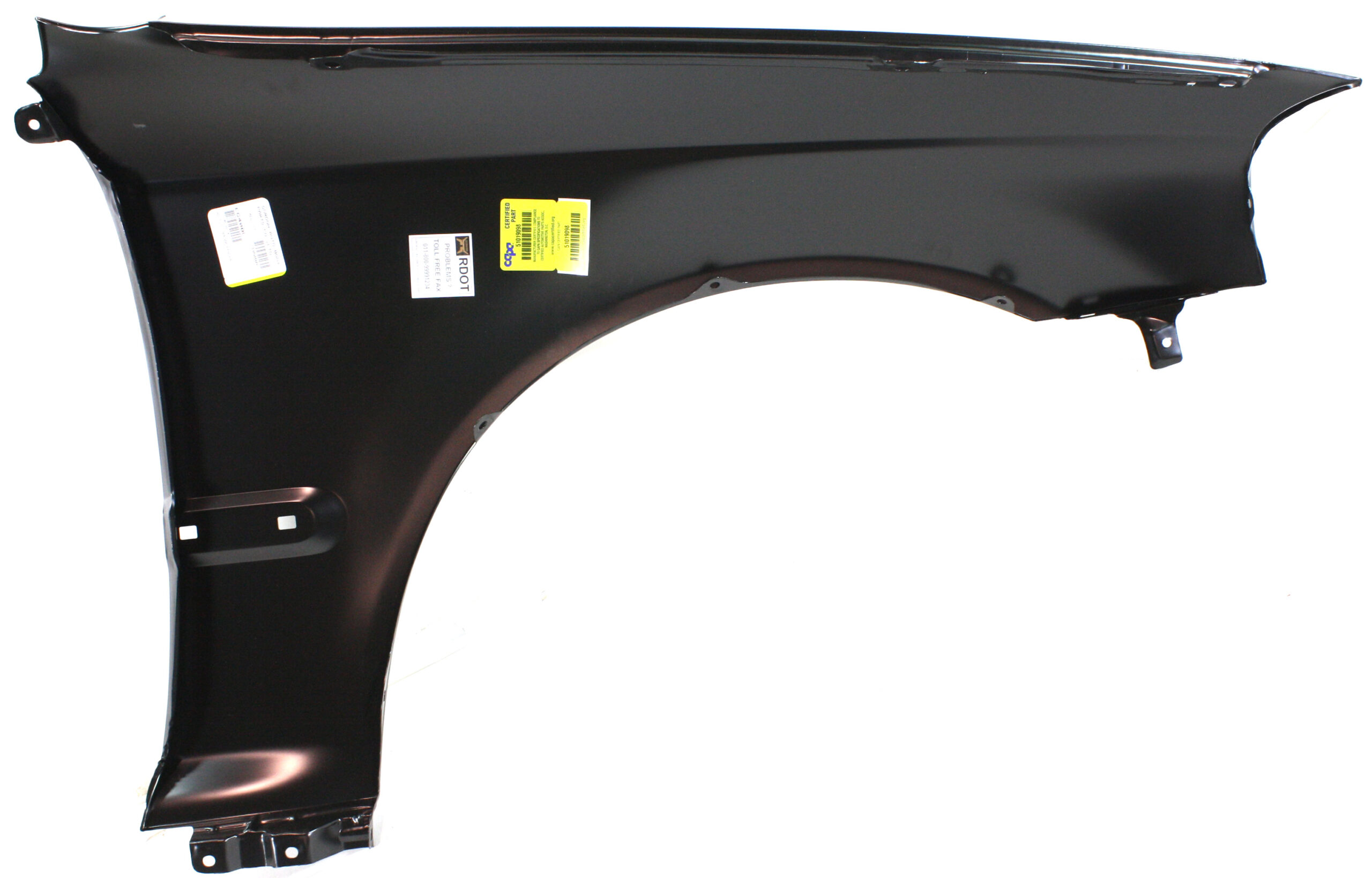 Front, Driver Side Fender, 4 Cyl., 1.6L Engine, USA Built Vehicle, CAPA Certified - Image 5