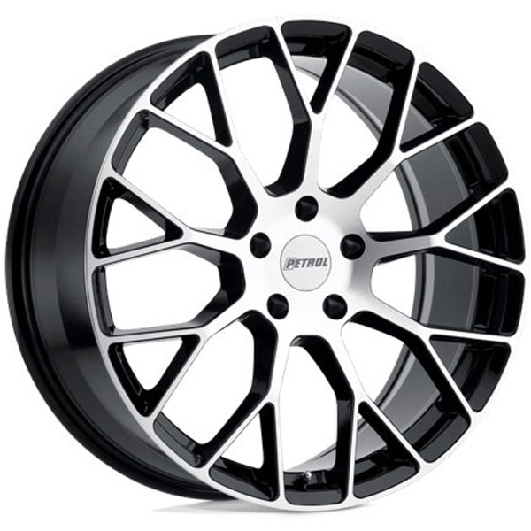 1780P2B405114F76 Aluminum Black Wheel, 17 in. X 8 in., 5 x 4.5 in. Bolt Pattern