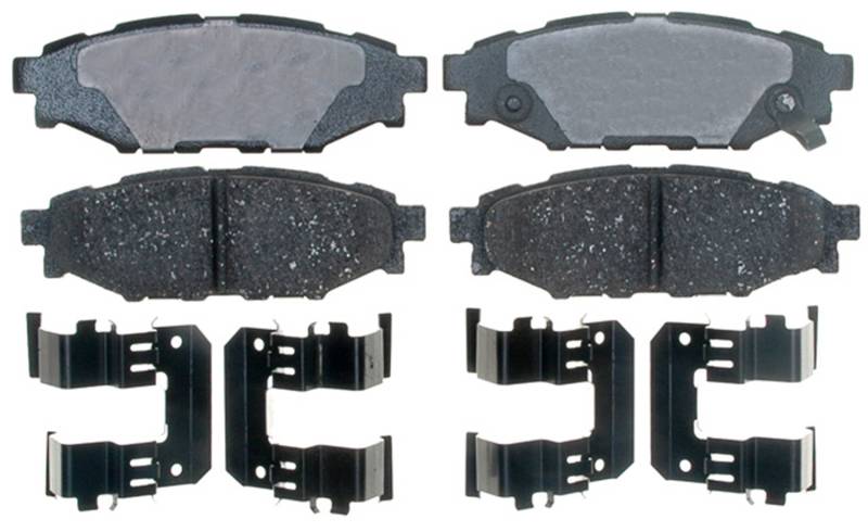 17D1114CHF1 Rear Gold Series Ceramic Brake Pad Set