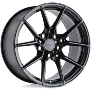 1880NPT355100B72 Aluminum Black Wheel, 18 in. X 8 in., 5 x 4.5 in. Bolt Pattern