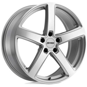 1880P2A405114S76 Aluminum Silver Wheel, 18 in. X 8 in., 5 x 4.5 in. Bolt Pattern