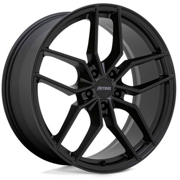 1880P5C405114M76 Aluminum Black Wheel, 18 in. X 8 in., 5 x 4.5 in. Bolt Pattern