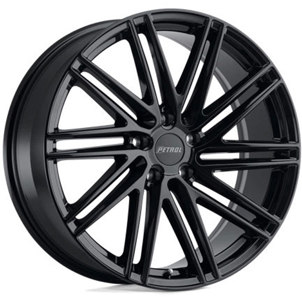 1980P1C405114B76 Aluminum Black Wheel, 19 in. X 8 in., 5 x 4.5 in. Bolt Pattern