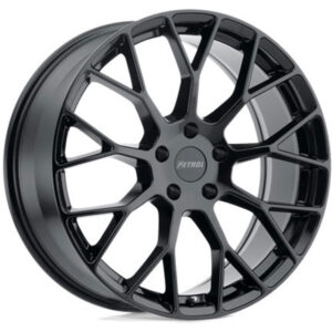 1980P2B405114B76 Aluminum Black Wheel, 19 in. X 8 in., 5 x 4.5 in. Bolt Pattern