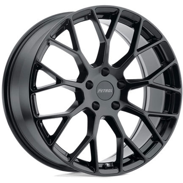 1980P2B405114B76 Aluminum Black Wheel, 19 in. X 8 in., 5 x 4.5 in. Bolt Pattern