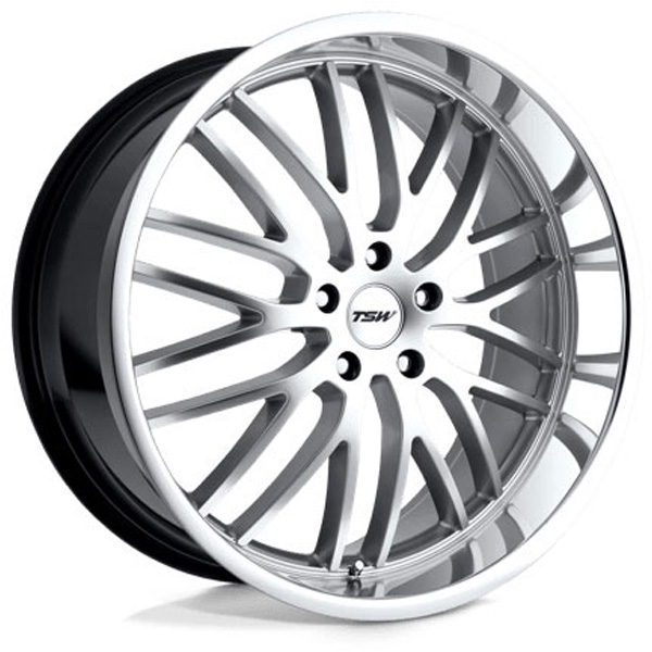 1980SNT405114S76 Aluminum Silver Wheel, 19 in. X 8 in., 5 x 4.5 in. Bolt Pattern