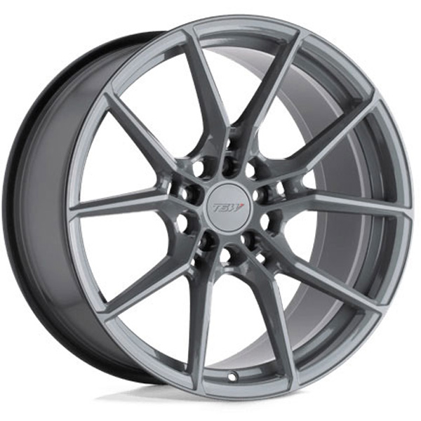 1995NPT395114G76 Aluminum Gray Wheel, 19 in. X 9.5 in., 5 x 4.5 in. Bolt Pattern