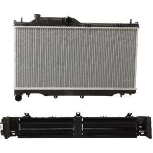 2-Piece Kit Active Grille Shutter, 2-Piece Kit, Includes (1) Active Grille Shutter and (1) Radiator