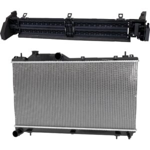 2-Piece Kit Active Grille Shutter, 2-Piece Kit, Includes (1) Active Grille Shutter and (1) Radiator