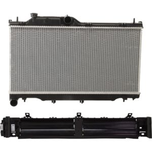 2-Piece Kit Active Grille Shutter, 2-Piece Kit, Includes (1) Active Grille Shutter and (1) Radiator