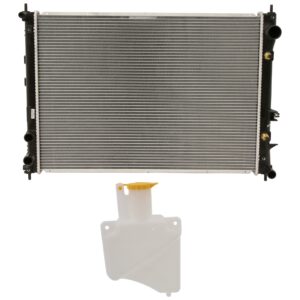 2-Piece Kit Radiator, 3.0L, 6Cyl, Includes (1) Radiator and (1) Coolant Reservoir