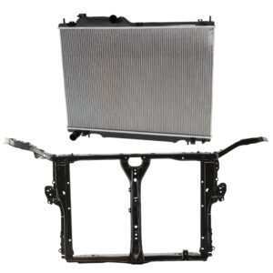 2-Piece Kit Radiator Support Assembly, 2.4L, Turbocharged Engine, includes Radiator