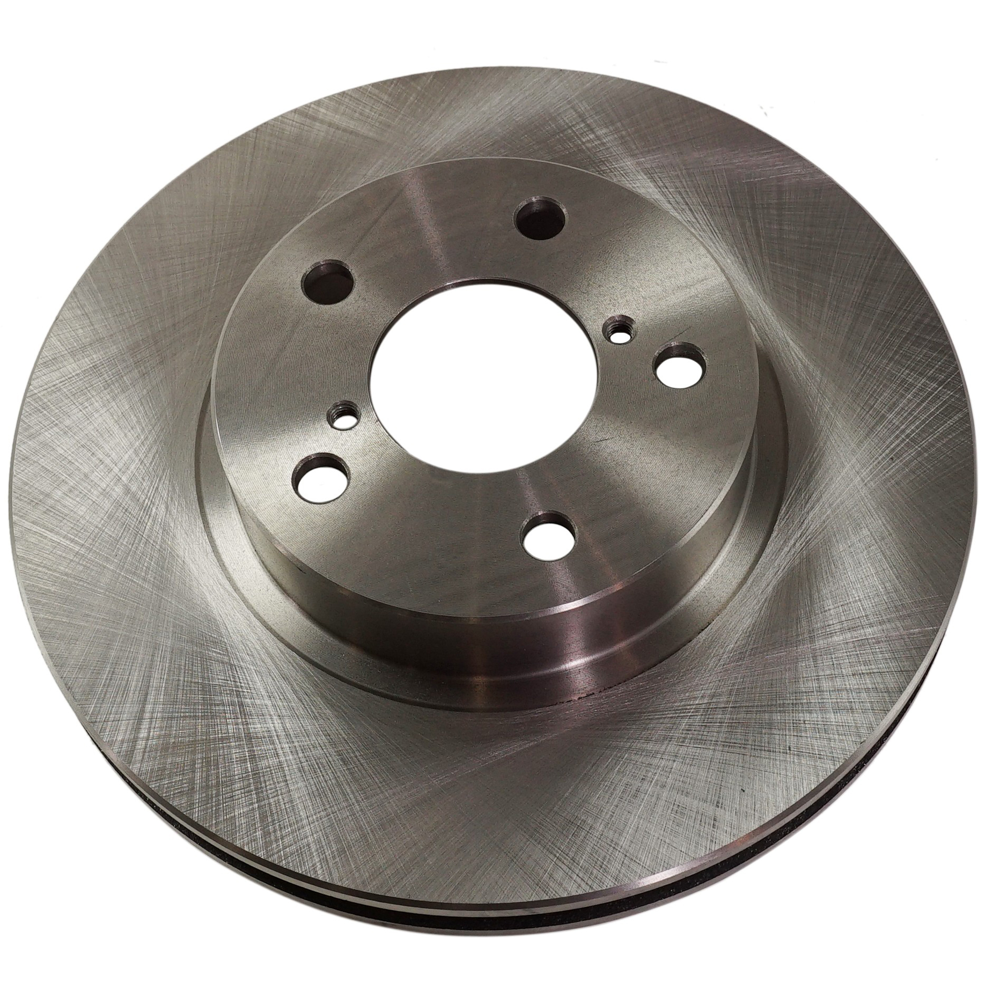 2-Wheel Set Front Brake Disc and Pad Kit, Plain Surface 5 Lugs 260.1 mm Ceramic Pro-Line Series, Includes (2) Brake Disc and (1) Brake Pad Set