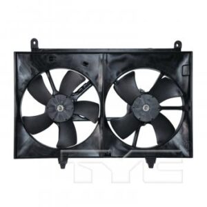 2003 Infiniti FX35 Dual Radiator and Condenser Fan Assembly