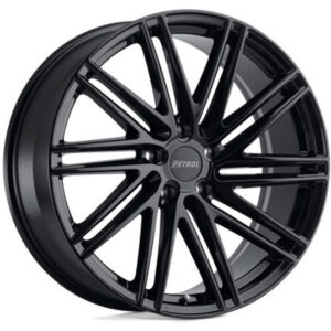 2085P1C405114B76 Aluminum Black Wheel, 20 in. X 8.5 in., 5 x 4.5 in. Bolt Pattern