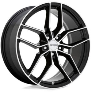 2085P5C405114B76 Aluminum Black Wheel, 20 in. X 8.5 in., 5 x 4.5 in. Bolt Pattern