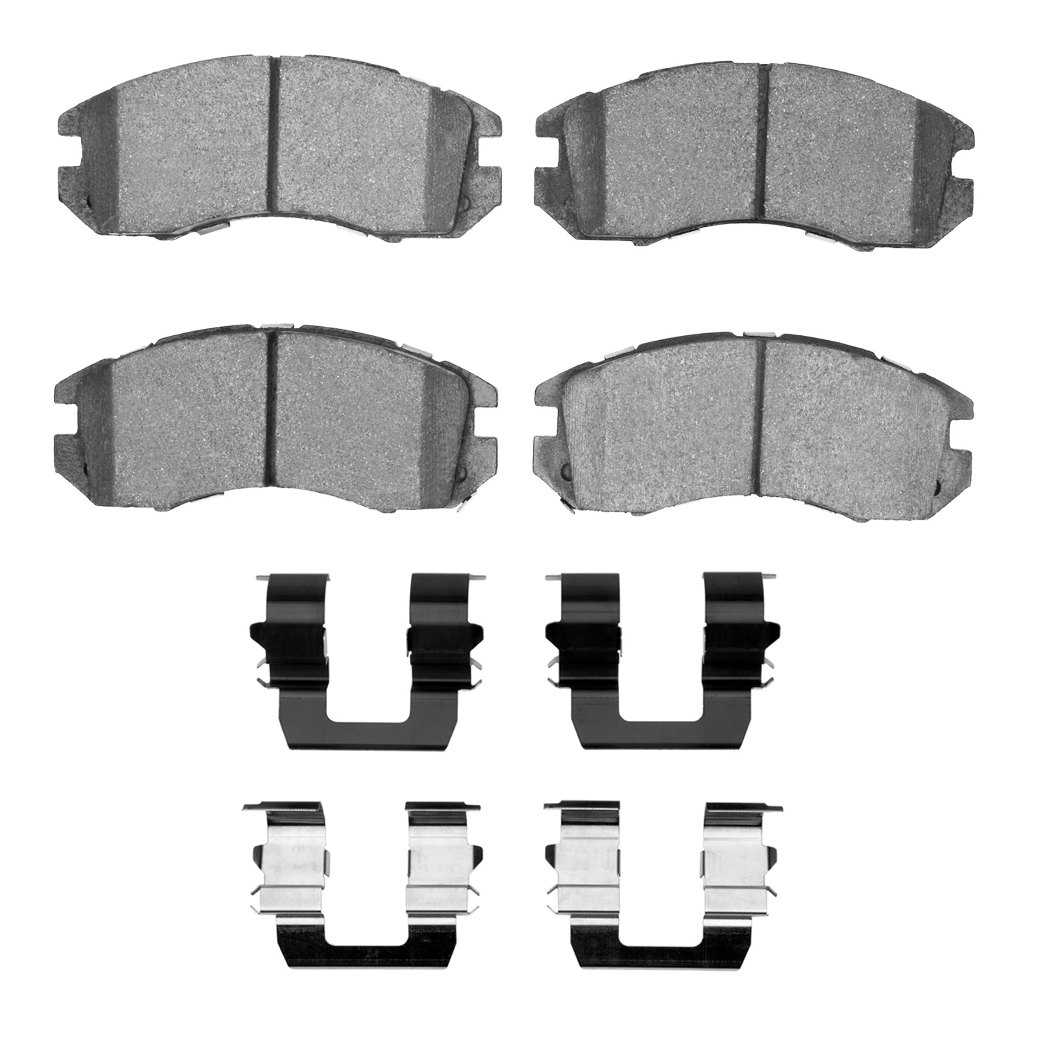 2551-0470-02 Front OE Comparable Pad Material Brake Pad Set