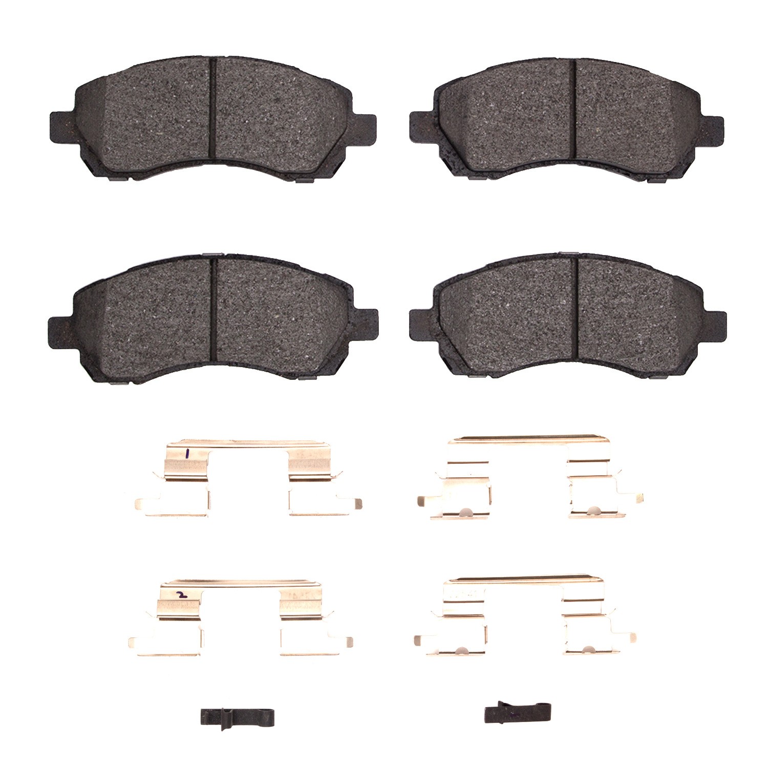 2551-0722-01 Front OE Comparable Pad Material Brake Pad Set
