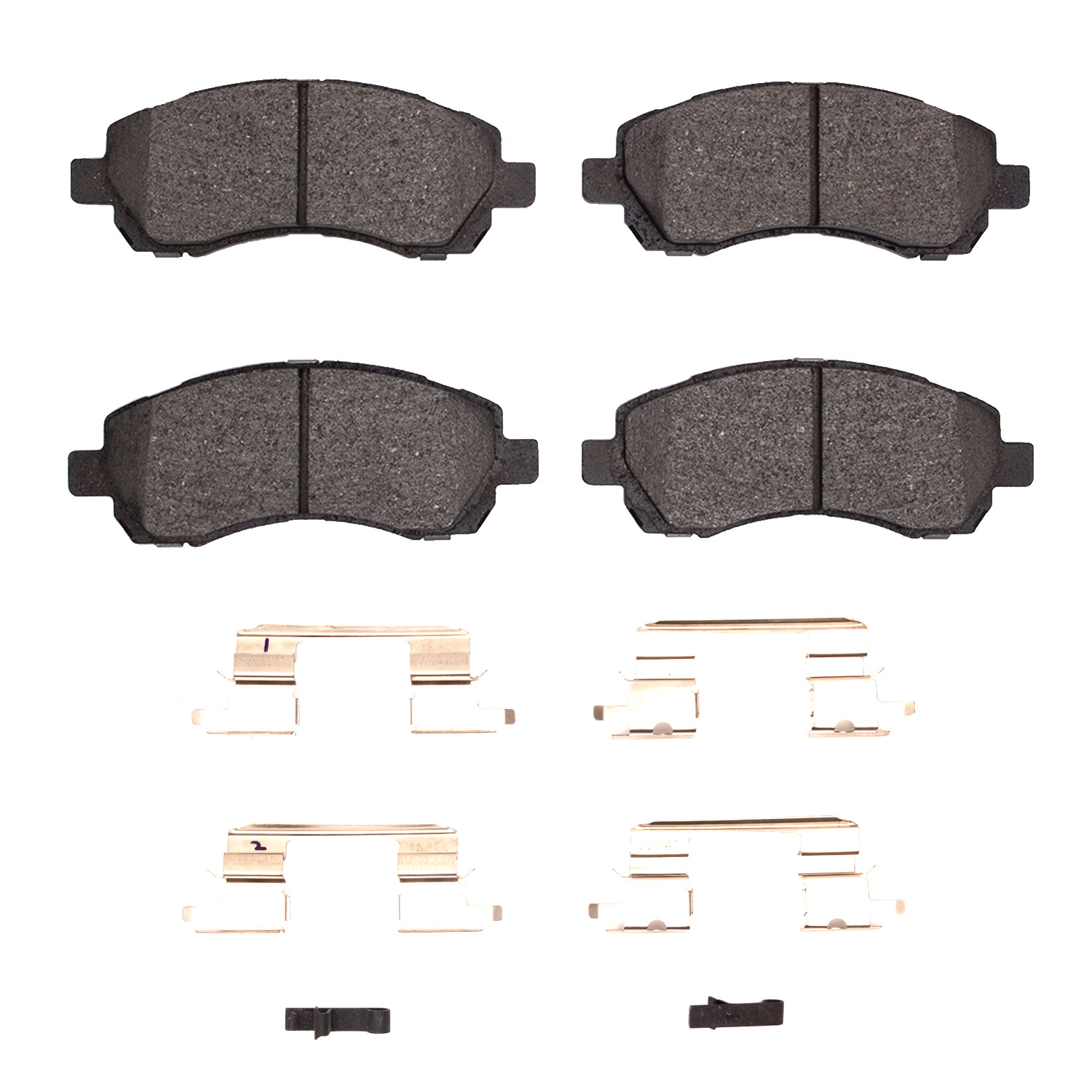 2551-0722-01 Front OE Comparable Pad Material Brake Pad Set