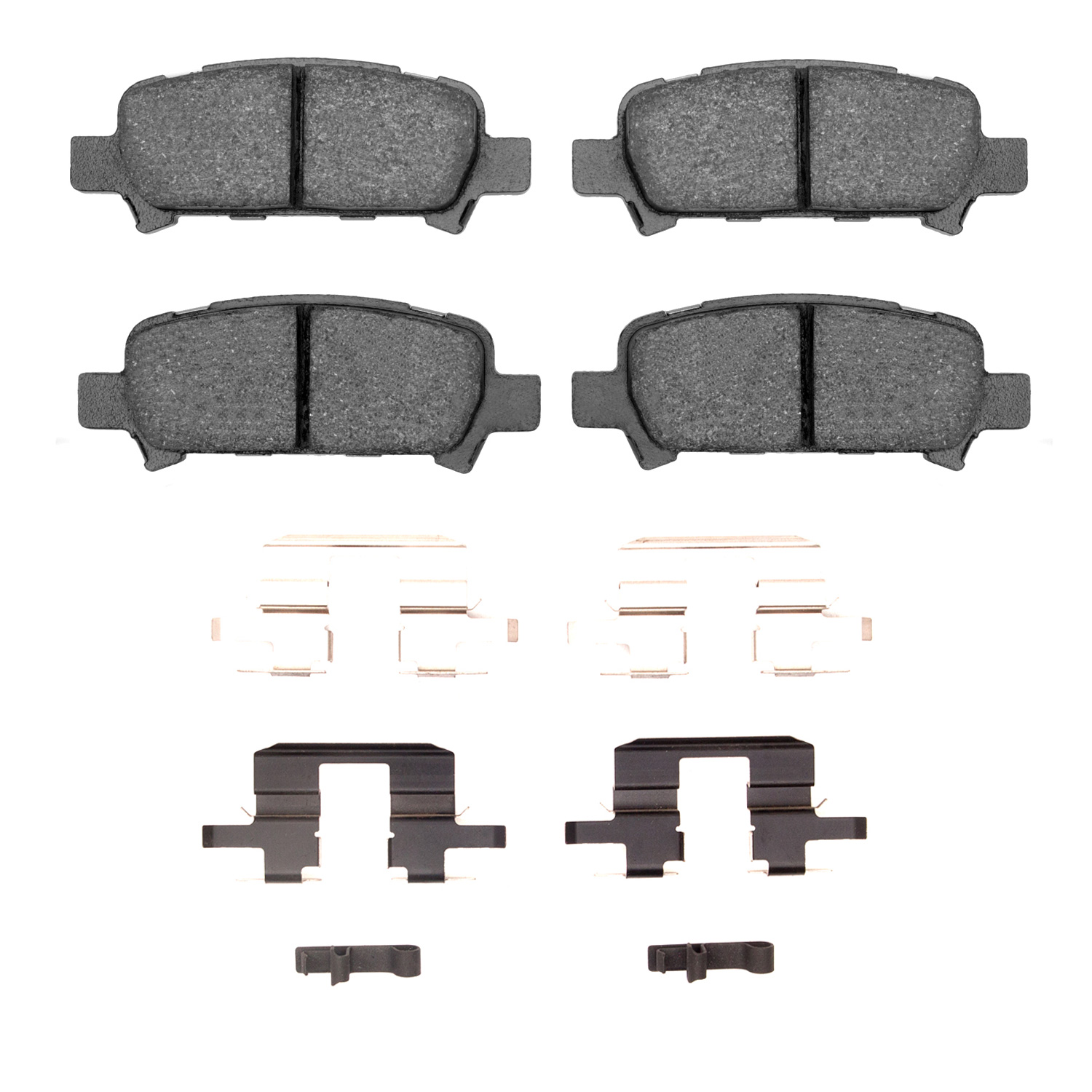 2551-0770-01 Rear OE Comparable Pad Material Brake Pad Set