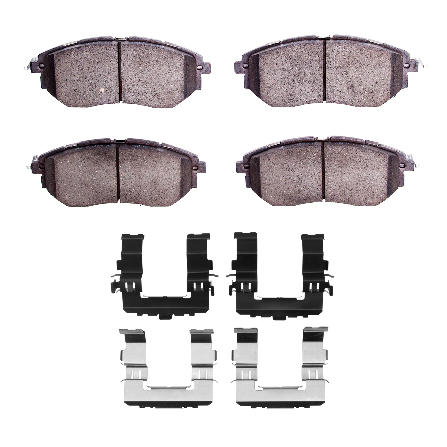 2600-1078-02 Front Ceramic Brake Pad Set