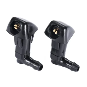 2X CAR FRONT Windshield Wiper Washer Jet Nozzles 76810-SDA-A11 Black for Honda