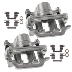 2X REAR LH & RH Brake Calipers w/ Bracket for Infiniti FX35 03-08 FX45 3.5L 4.5L