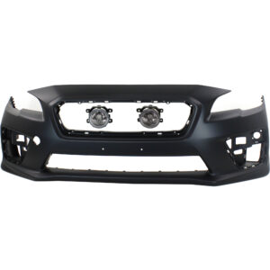 3-Piece Kit Front Primed Bumper Cover, CAPA Certified, Includes (1) Bumper Cover and (2) Fog Light