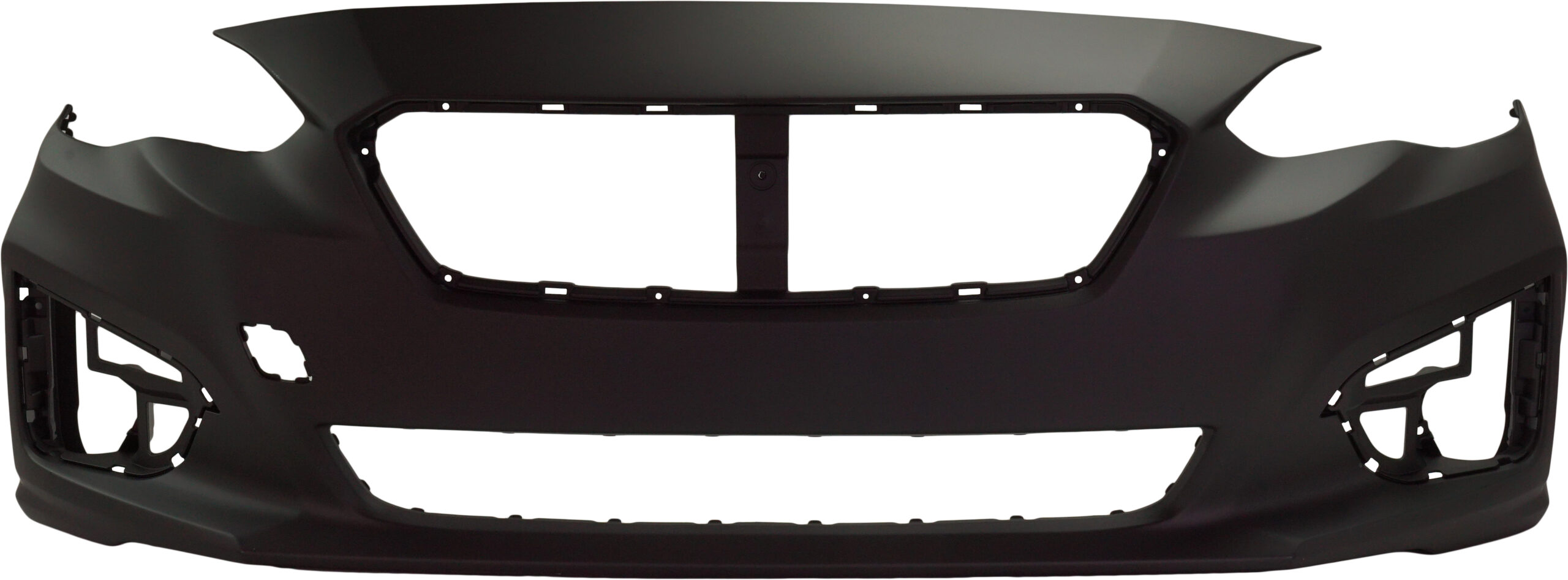 3-Piece Kit Front Primed Bumper Cover, Includes (1) Bumper Cover and (2) Fog Light