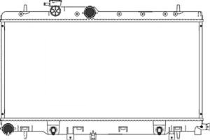 3003 Radiator, 2.5L, 4Cyl