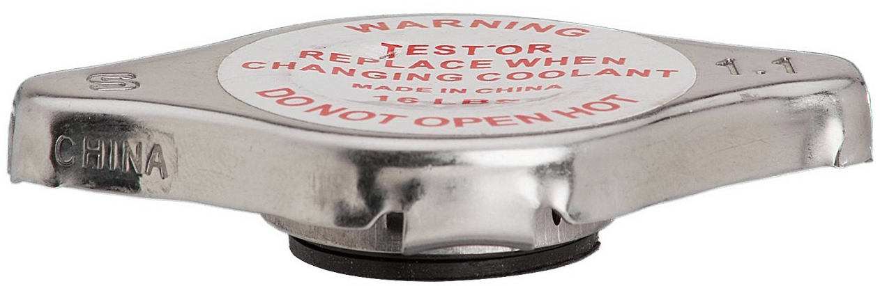 31412 Radiator Cap - Unique, 16 psi, Natural, Steel, Sold Individually