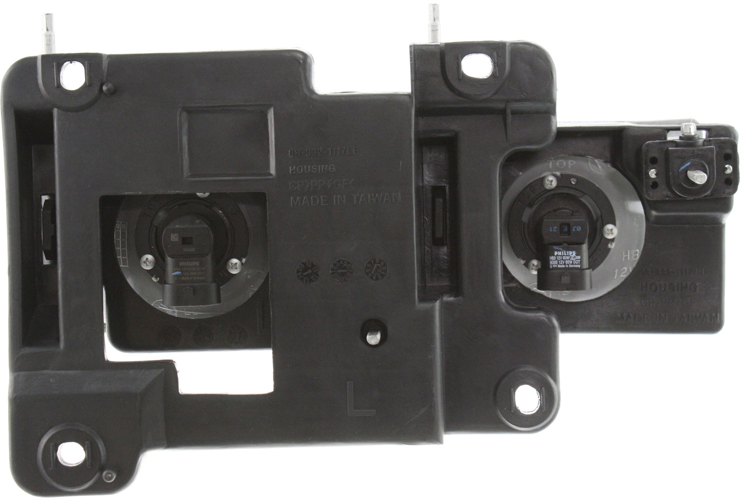 4-Piece Kit Driver and Passenger Side Halogen Headlight, With bulb(s), OE Replacement, Includes (2) Headlight and (2) Turn Signal Light