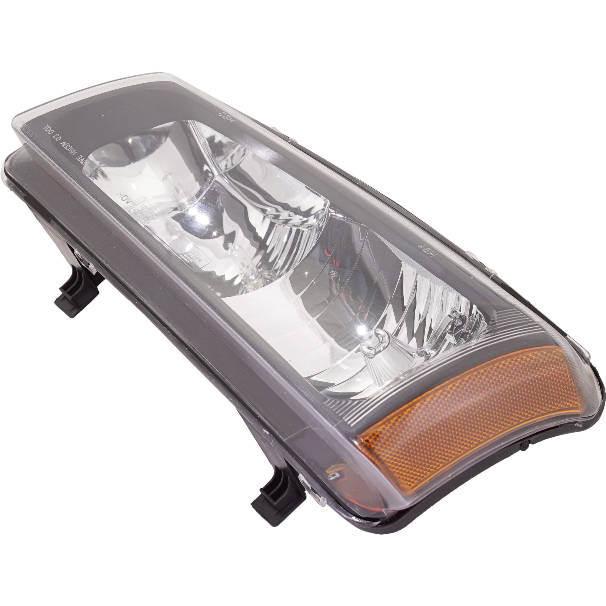 4-Piece Kit Driver and Passenger Side Halogen Headlight, With bulb(s), OE Replacement, Includes (2) Headlight and (2) Turn Signal Light