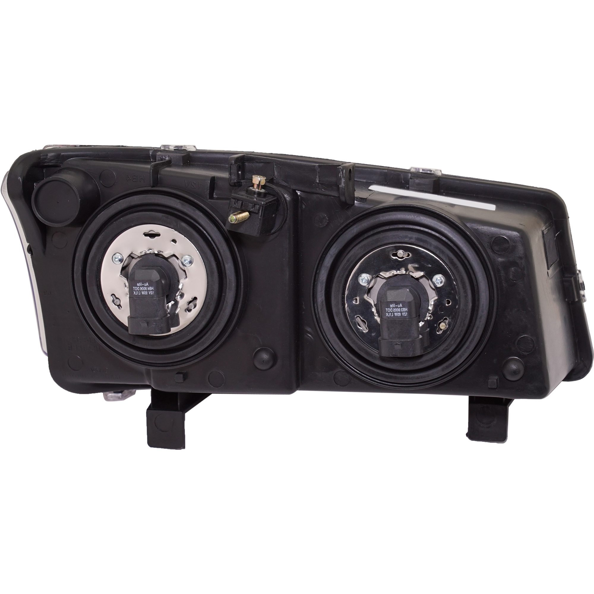 4-Piece Kit Driver and Passenger Side Halogen Headlight, With bulb(s), OE Replacement, Includes (2) Headlight and (2) Turn Signal Light