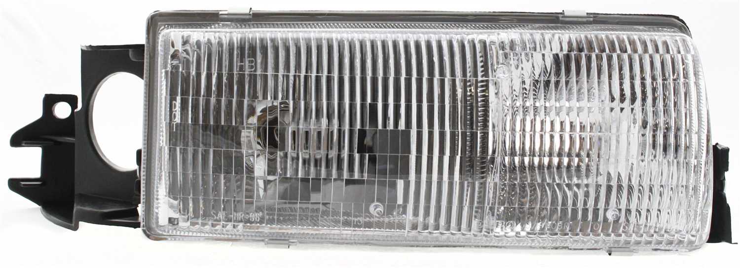 4-Piece Kit Driver and Passenger Side Halogen Headlight, With bulb(s), OE Replacement, Includes (2) Headlight and (2) Side Marker