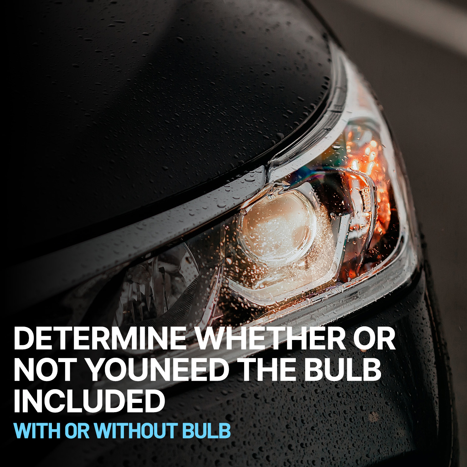 4-Piece Kit Halogen Headlights, With bulb(s), Includes (2) Headlight and (2) Headlight Bulb