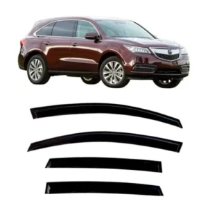 4Pcs Window Visors Vent Deflectors for Acura Rain Guards Shade MDX 2014-2021