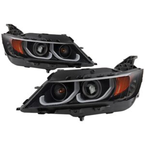 5086563 Position Halogen Headlight, With bulb(s), Clear Lens, Black Interior, Signature Series