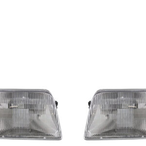 6-Piece Kit Driver and Passenger Side Halogen Headlight, With bulb(s), OE Replacement, Includes (2) Headlight, (2) Corner Light and (2) Tail Light