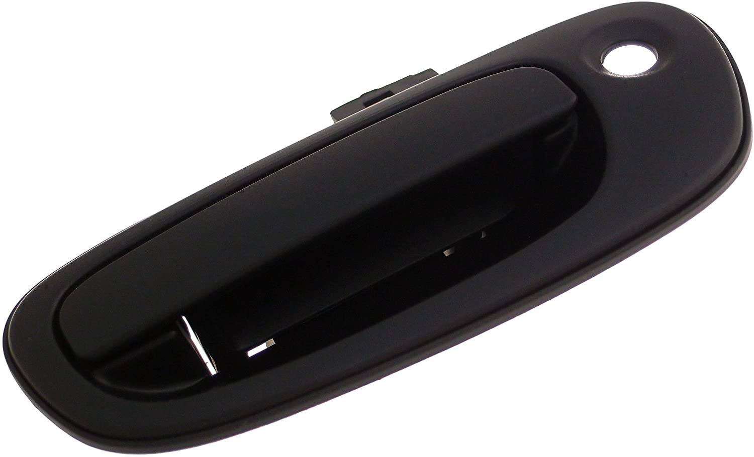 82669 Front, Driver Side Textured Black Exterior Door Handle, Without Key Hole, Help Series
