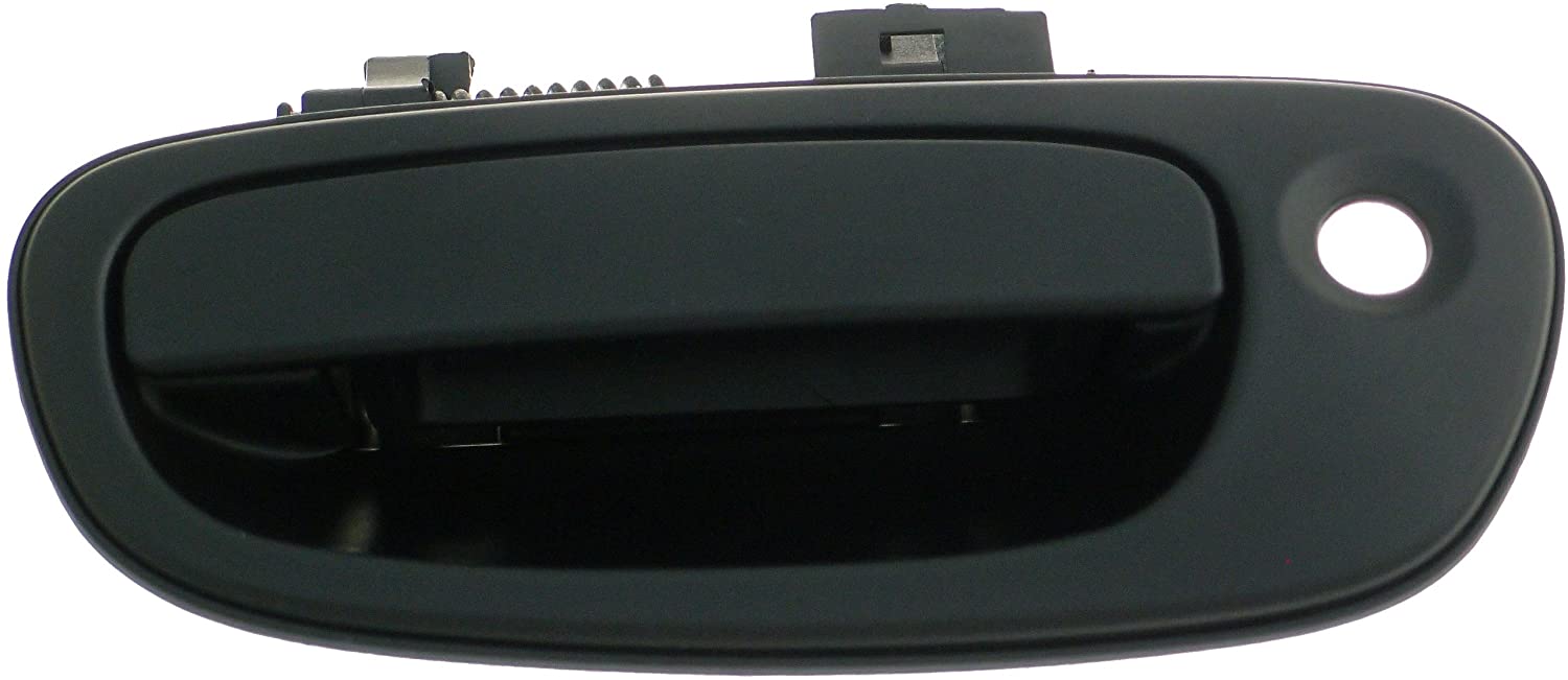 82669 Front, Driver Side Textured Black Exterior Door Handle, Without Key Hole, Help Series