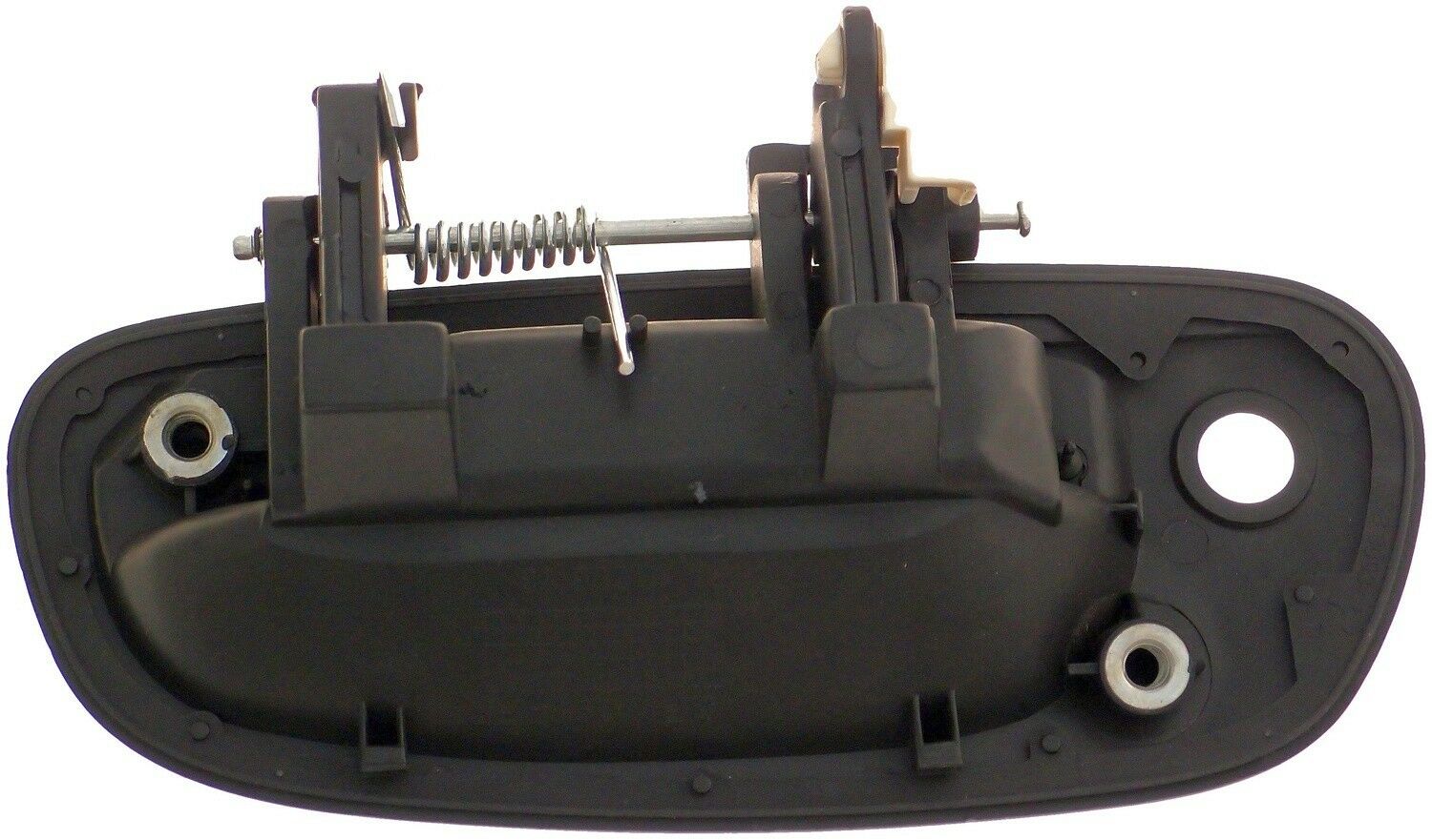 82670 Front, Passenger Side Textured Black Exterior Door Handle, Without Key Hole, Help Series