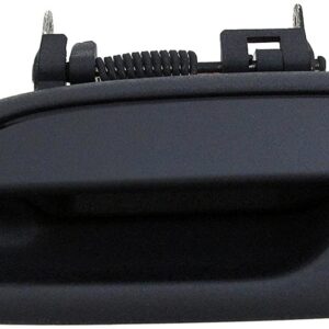 82673 Front, Driver Side Textured Black Exterior Door Handle, Without Key Hole, Help Series