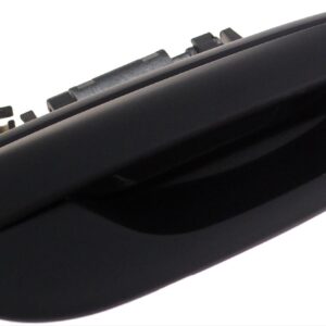 82682 Front, Passenger Side Textured Black Exterior Door Handle, Without Key Hole, Help Series
