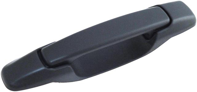 82699 Front, Driver Side Textured Black Exterior Door Handle, Without Key Hole, Help Series
