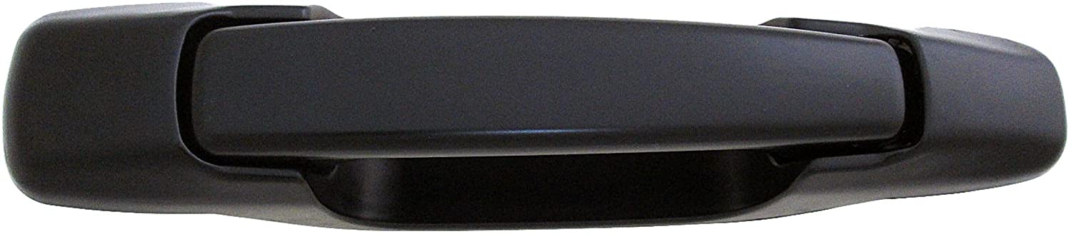 82704 Front, Passenger Side Smooth Black Exterior Door Handle, Without Key Hole, Help Series